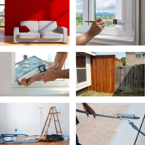 Professional Painting and Caulking Services by RepairDaddy.com.