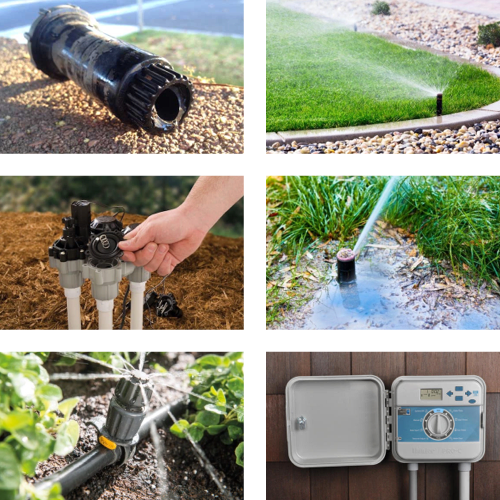 Our services include, sprinkler head replacement, leak detection, valve repair, pipe repair, controller installation and repair, pressure adjustment, rain sensor repair and nozzle cleaning services.